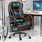 Blisswood 8 Point Massage Office Chair For Home Office,Executive Office Chair With Footrest & Lumbar Support 130° Reclining Computer Desk Chairs Adjustable Height 360° Swivel Recliner Chair (Brown)