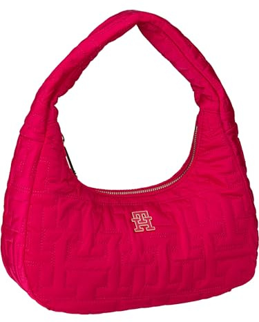 Tommy Hilfiger TH Chic Borsa a tracolla 28 cm, Rosa, taglia unica