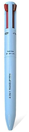 Tsadeer Make-up Stift 4 im 1 Touch Up Pen Make-up Augenbrauenstift Wasserdicht 4 Farben Multifunktions Make-up Stift 02
