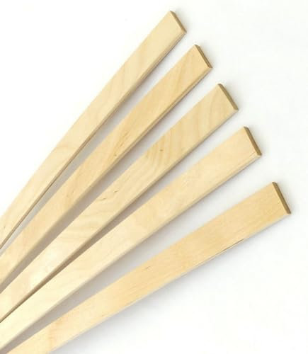 MonJar 5X Federholzleisten Ersatzteile Ersatzlatten Reparatur FÜR LATTENROST (840x53x8mm)