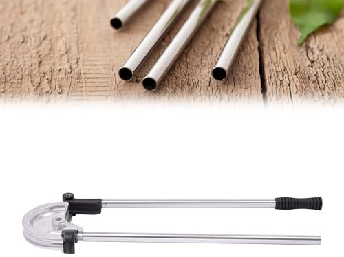 Handrohrbieger, 0.7in Rohrbiegegerät mit 0 bis 180° zu biegen Rohrbieger für Kupferrohren Aluminiumrohren Heizungs Autoreparaturen Heimwerken