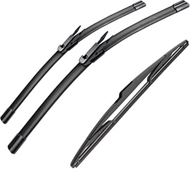 Escobilla Limpiaparabrisas Para Peugeot 307 2005-2007 28 + 26 + 14 limpiaparabrisas Traseros Delanteros Cortador De Ventana De Parabrisas 2005 2006 2007