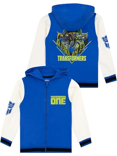 Transformers Hoodie Jungen | Autobots Kapuzenpullover Jungen | Megatron Und Optimus Prime Kapuzenpulli | Blau 110