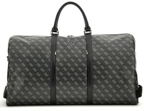 GUESS Pisa Double Zip Weekender Dark Black