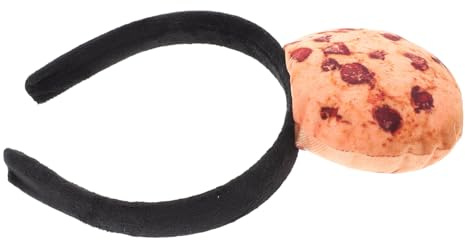 Ipetboom Cookie Haarband Braun aus Plüsch und Kunststoff, für Erwachsene