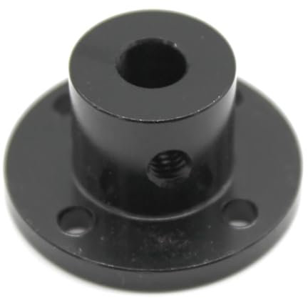 Achse Fest 1 stücke Aluminium Legierung Flansch Starre Motor Wellen Kupplung 3mm 4mm 5mm 6mm Bohrung Koppler Übertragung stecker Hülse Adapter DIY Modell Teile Lager Adapter(6mm)