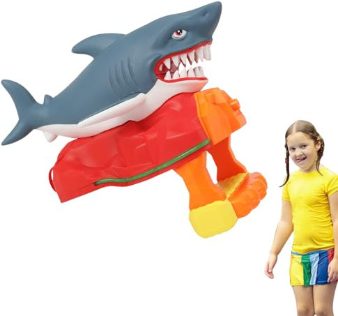 Spritzwasserspielzeug, Wassersauger für Kinder | Delphin Squirt Shooter Wasserspielzeug,Dinosaurier-Wasserspielzeug Squirter, Pump Action Outdoor Squirt, Outdoor-Wasserspielzeug mit großer Reichweite
