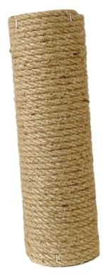 LOLIPPYY Katzenklettersäule Ersatz Sisal Kratzbaum Pfosten Holz 7cm Ø 30cm Kratzverlängerung für Katzen Klettergerüst Haustiermöbel