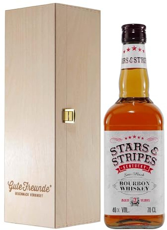 Stars & Stripes Kentucky Bourbon Whiskey mit Geschenk-HK