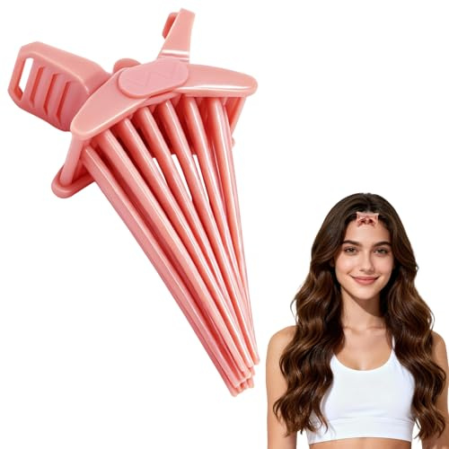 Pinza volumizzante per capelli per un sollevamento istantaneo delle radici, pettine sollevante portatile per la parte superiore alta della testa, clip volumizzante a 13 fori per uomo e donna Pincher