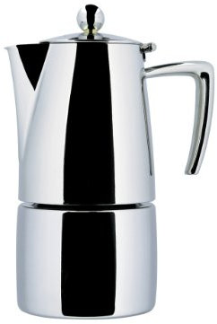 Ilsa 0091L040IE Espressokocher, Edelstahl, 4 Cups