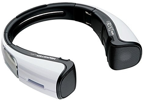 WHD 114801030010000 Neckster Bluetooth Lautsprecher Mini USB NFC weiß