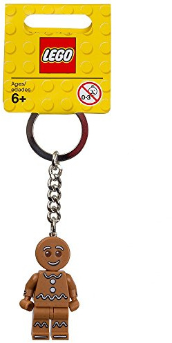 LEGO 851394 Lebkuchenmann Schlüsselanhänger, Gingerbread Man Key Chain