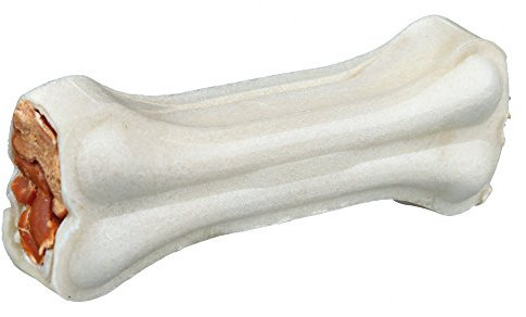 Trixie Denta Fun - Ossa da masticare con boschetti all'anatra per cani, 10 cm, 70 g