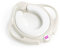 Okbaby weicher Toilettensitzverkleinerer mit weicher gepolsterter Sitzfläche. Bianco