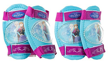 Dinobikes PROFZ Pads Frozen - Juego de Protectores para Codos y Rodillas