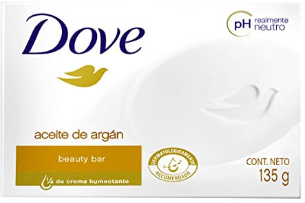 Dove Arganöl Beauty Bar Seife, 135 g, 12 Stück