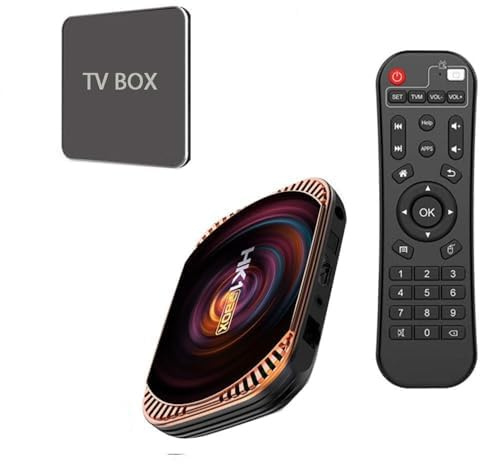 Amlogic S905X4 TV Box Android 11.0 TV Box HK1 BOX X4 4GB RAM 64GB ROM Dual-WiFi 2.4GHz/5GHz BT Quad Core 64 Bits 3D/8K 1000M Smart TV Box