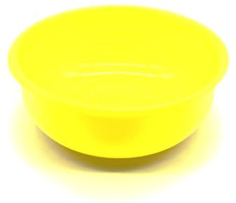 Kimmel Bol en plastique réutilisable incassable empilable Jaune 10 cm