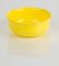 Kimmel Bol en plastique réutilisable incassable empilable Jaune 10 cm