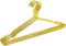 Amber Home 10 Stück 43cm Gold Eisen Kleiderbügel, Metall Kleiderbügel aus mit Rutschfester Nut für Anzug T-Shirt Hemd Jacke Kleid Hose, Robust und Haltbar