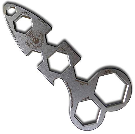ESEE, Outdoormesser, WRAT Wrench Tumbled SS, Jagdmesser