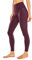 CRZ YOGA Damen Sports Yoga Leggings Sporthose mit Hoher Taille-Nackte Empfindung -63cm Dunkles Adobe 40