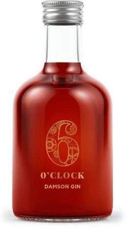 6 O'Clock Damson Gin Miniature - 5cl Single Bottle