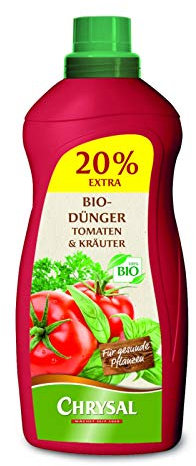 Chrysal Bio Flüssigdünger für Tomaten und Kräuter - 1200 ml