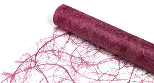 JULANO Sizoweb Original Tischläufer Tischband zur Dekoration (10cm,10m, alpenveilchen)