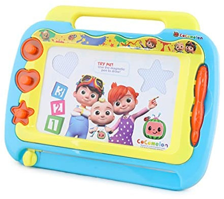 Toyland® Cocomelon Magnetisches Zeichenbrett mit Stempeln - Kreatives Kleinkindspielzeug - Geeignet ab 3 Jahren