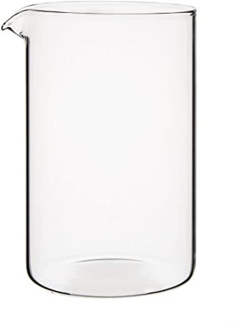 Olympia Spare Glass Beaker for GF231 800ml - Durable, Easy to Fit, Hotel Restaurant Cafeteria Coffee Shop French Press Replacement Coffee Pitcher