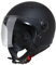 VINZ Como Jethelm mit Visier ECE 22.06 Zertifiziert | Roller Helm Mopedhelm Für Motoroller & Vespa | Herren & Damen | Motorradhelm in XS-XL | Erhältlich in 4 Farben - Matt Schwarz