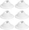 minkissy 6pcs Nail Varnish Bottle Holder Silicone Anti-Fall Base for Nail Polish Nail Varnish Stand Nail Polish Bottle Holder for Nail Salon Home DIY