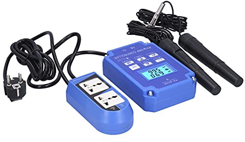 PH803W PH ORP-Controller PH-Controller, ORP-Controller Digitales PH-Messgerät Säure-Alkalität-Controller Wasserqualitätsmonitor (EU-Stecker 250 V)