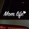 Niedlicher Aufkleber Mom-Life, 15,2 cm