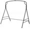 DREAMADE Support de Balançoire de Porche en Métal,Cadre de Balancelle Robuste en Forme de A avec Suspension à 2 Points/à Un Point pour Intérieur Extérieur,Charge 150KG (170x120x168CM)