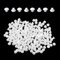200 Pieces Plastic Hole Plugs,5mm Screw Hole Covers Round Button Plugs, White Drill Hole Cover Caps for Chairs, Cabinets, Shelves, Bedroom Furniture