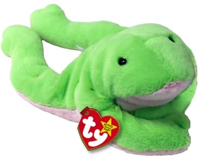 Ty Legs Frog II Original Beanie Babies Regular - Weiches Plüschtier für Kinder, Teddy, Babypielzeug, Sammler-Plüschtiere