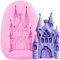 XMOLDNMS Burg Silikonform Burg Kuchen Fondant Formen Für Kuchen Dekorieren Cupcake Topper Schokolade Gummipaste Süßigkeiten Polymer Clay