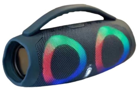 Wireless Portable Speaker, Deep Bass Boombox, Outdoor Speakers With Subwoofer, Colorful RGB Loud Speaker, Lightweight Outdoor Sound, 360-Degree Surround Sound, Vibrant Soundscapes For Home, Travel
