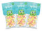 Yolloh - Yolloh Toddlers Bonbons Vegan 3x70gr - Enfants - Partage lors d'une soirée cinéma - Délices vegan - Confiserie citrique aromatisée