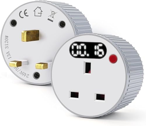 13A Smart Plug with Energy Monitor, Timer, Overload Protection | Track power use, set schedules, and protect devices with overload and overheat safety in one smart UK plug.