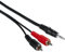 Hama Cavo audio 3,5 mm jack - 2 RCA, 5 m
