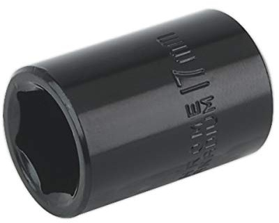 Sealey Is1217 Impact Socket 17Mm 1/2Sq Drive