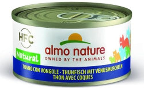 Almo Nature Thunfisch mit Venusmuscheln 70g Katzenfutter, 24er Pack