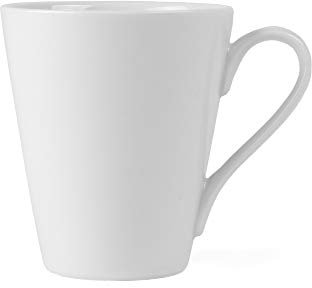 Holst Porzellan BV 030 Trinkbecher Heike 0,30 l, weiß, 8.7 x 8.7 x 10 cm, 6 Einheiten