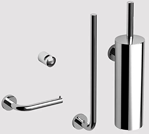Clou InBe Toilettenzubehör-Set 4-in-1 Chrom
