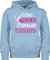Kinder Hoodie Jungen - Sport Kleidung - Echte Mädchen spielen Basketball - 152 (12/13 Jahre) - Hellblau - hoodies hoddies hoodys pullover pulli hoods kapuzenpulli hoody pullis für kind jungs kids