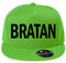 OwnDesigner Bratan Cap Reine Farbe Baseboard Baseballkappe Kappe, Mütze (418-Cap5P-5Grun)